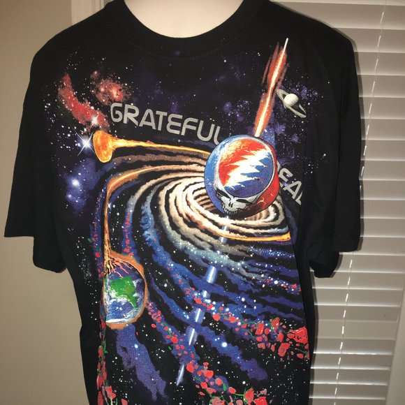 New Grateful Dead Steal Your Orbit Vintage T Shirt XL Box LB1 - Picture 1 of 5